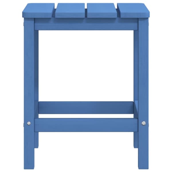 vidaXL Adirondack-havebord 38x38x46 HDPE blå -  Haveborde