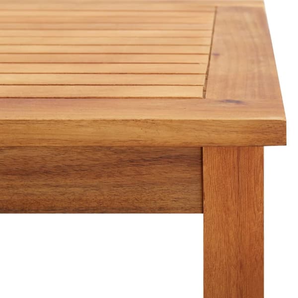 vidaXL havesofabord 60x60x36 cm massivt akacietræ -  Haveborde