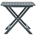 Miniatyrbillede 3 af 8: vidaXL foldbart havebord 79 x 72 x 70 cm plastik grøn -  Haveborde