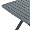 Miniatyrbillede 7 af 8: vidaXL foldbart havebord 79 x 72 x 70 cm plastik grøn -  Haveborde