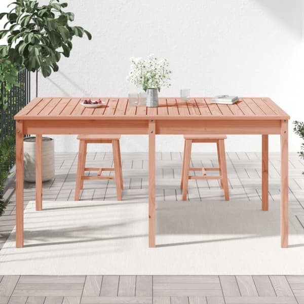 vidaXL havebord 159,5x82,5x76 cm massivt douglasgran - Haveborde