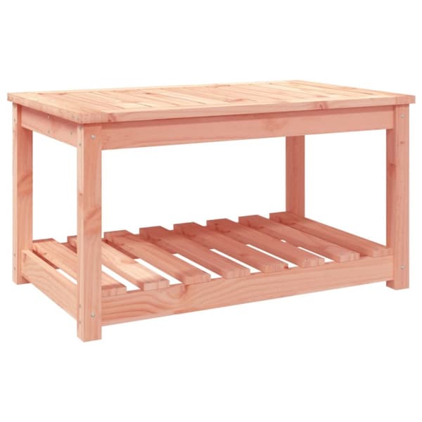 vidaXL Trädgårdsbord 82,5x50,5x45 cm massivt douglasträ - Utebord