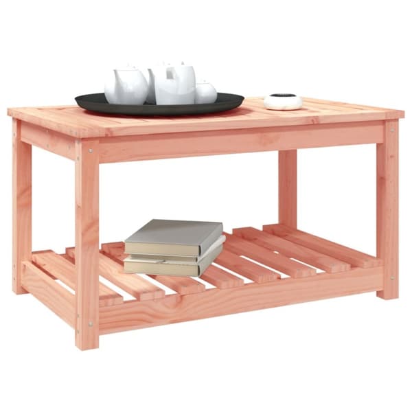 vidaXL Trädgårdsbord 82,5x50,5x45 cm massivt douglasträ - Utebord