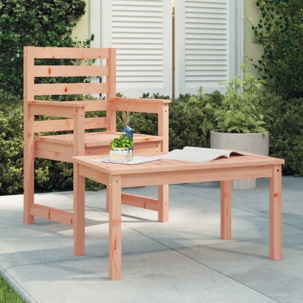 vidaXL havebord 82,5x50,5x45 cm massivt douglasgran - Haveborde
