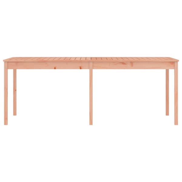 vidaXL havebord 203,5x100x76 cm massivt douglasgran -  Haveborde