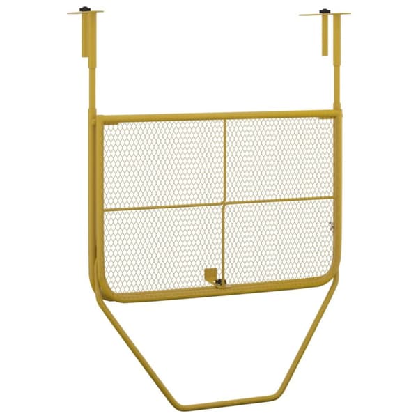 vidaXL altanbord 60x40 cm stål guldfarvet -  Haveborde