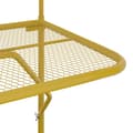 Miniatyrbillede 7 af 8: vidaXL altanbord 60x40 cm stål guldfarvet -  Haveborde