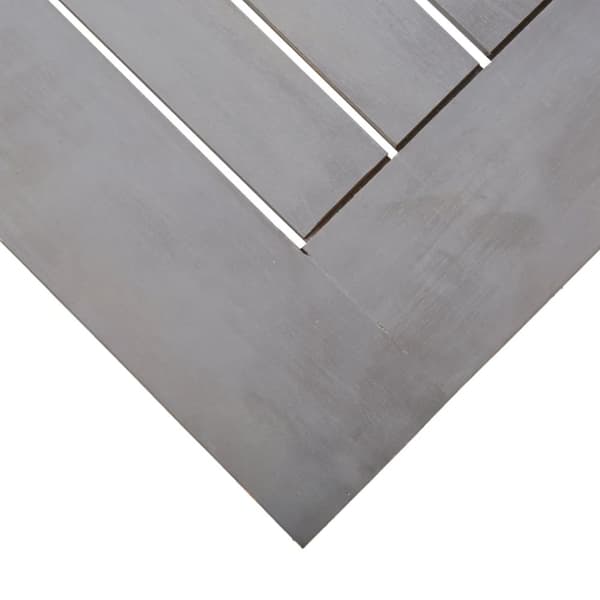 vidaXL havebord 200x100x75 cm massivt akacietræ grå - Haveborde