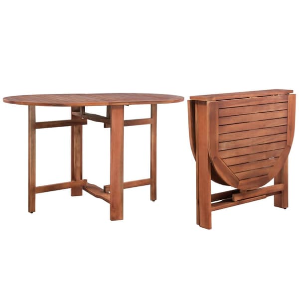 vidaXL havebord 120x70x74 cm massivt akacietræ -  Haveborde