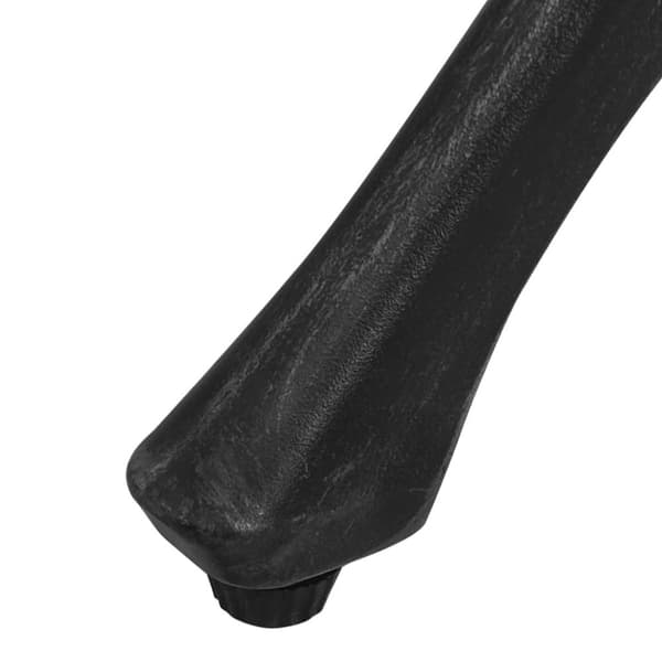 vidaXL Puutarhapöytä musta 78x78x72 cm valualumiini - Ulkopöydät