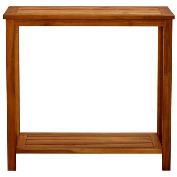 vidaXL konsolbord til haven 80x35x75 cm massivt akacietræ - Haveborde