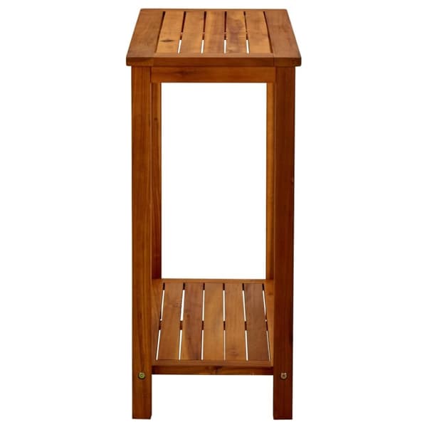 vidaXL konsolbord til haven 80x35x75 cm massivt akacietræ - Haveborde