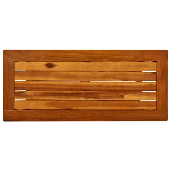 vidaXL konsolbord til haven 80x35x75 cm massivt akacietræ - Haveborde