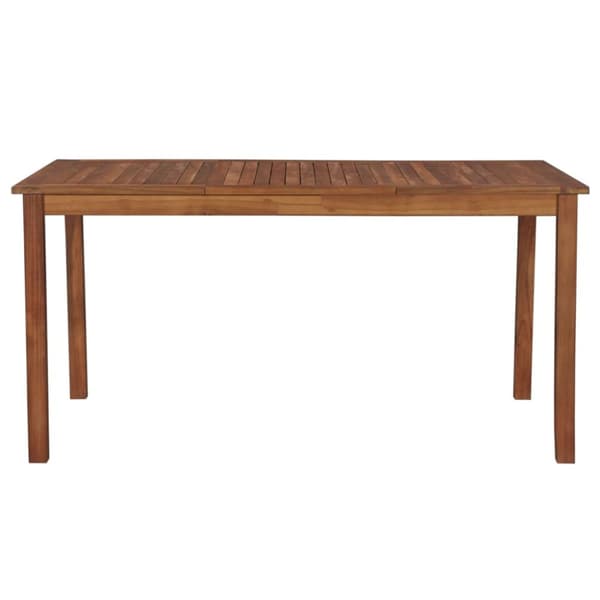 vidaXL havebord 150x90x74 cm massivt akacietræ - Haveborde
