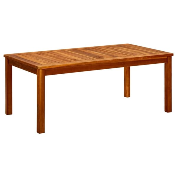 vidaXL Trädgårdsbord 110x60x45 cm massivt akaciaträ - Utebord