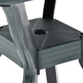 Miniatyrbillede 6 af 7: vidaXL bistrobord 70x70x72 cm plast grøn -  Haveborde