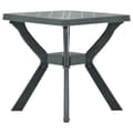 Miniatyrbillede 1 af 7: vidaXL bistrobord 70x70x72 cm plast grøn -  Haveborde