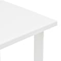 Miniatyrbillede 5 af 6: vidaXL havebord 80 x 75 x 72 cm plastik hvid -  Haveborde