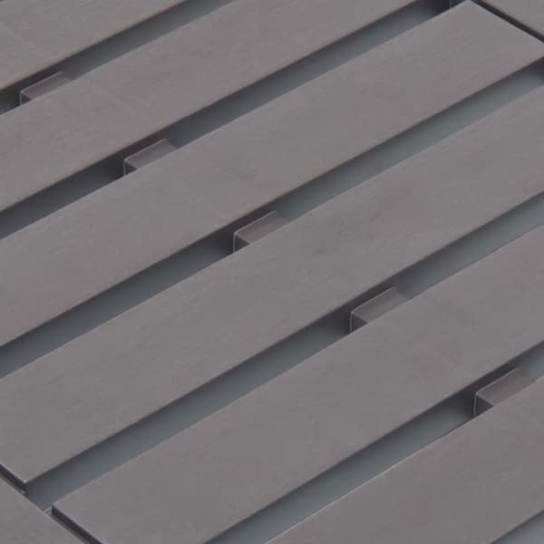 vidaXL havebord 78x55x38 cm plastik mokkafarvet - Haveborde