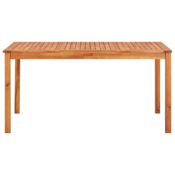 vidaXL havebord 150 x 90 x 74 cm massivt akacietræ -  Haveborde