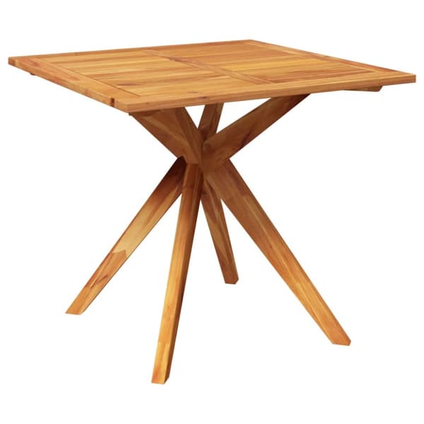 vidaXL havebord 85x85x75 cm massivt akacietræ - Haveborde