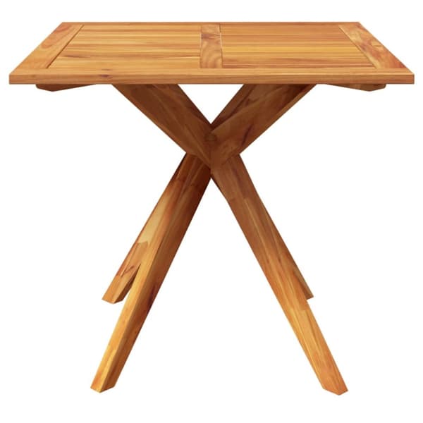 vidaXL havebord 85x85x75 cm massivt akacietræ - Haveborde