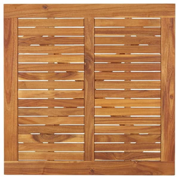 vidaXL havebord 85x85x75 cm massivt akacietræ - Haveborde