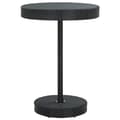Miniatyrbillede 1 af 5: vidaXL havebord 75,5x106 cm polyrattan sort -  Haveborde