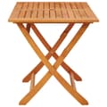 Miniatyrbillede 4 af 6: vidaXL foldbart havebord 120x70x75 cm massivt eukalyptustræ -  Haveborde