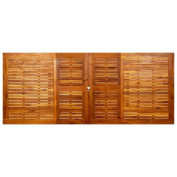 vidaXL havebord (160-240)x100x75 cm massivt akacietræ -  Haveborde
