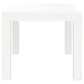 Miniatyrbillede 5 af 8: vidaXL havebord 59x47x40 cm PP hvid -  Haveborde