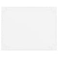 Miniatyrbillede 6 af 8: vidaXL havebord 59x47x40 cm PP hvid -  Haveborde