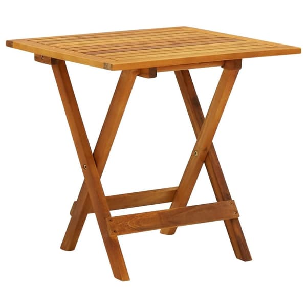 vidaXL Bistropöytä 46x46x47 cm täysi akaasiapuu -  Ulkopöydät