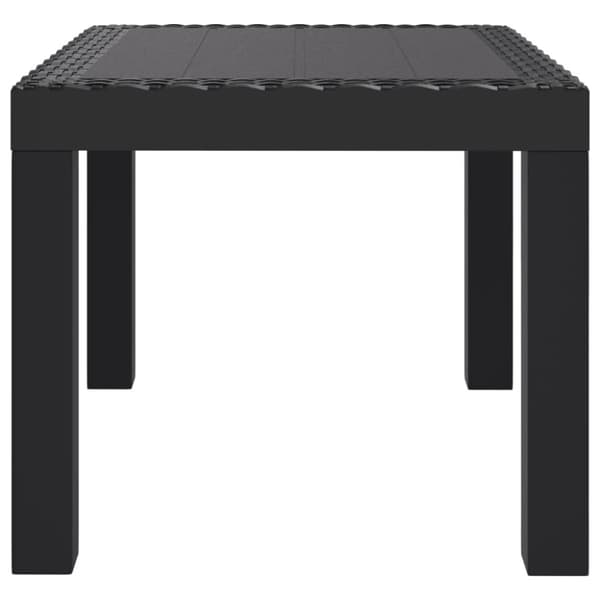 vidaXL havebord 59x47x40 cm PP antracitgrå - Haveborde
