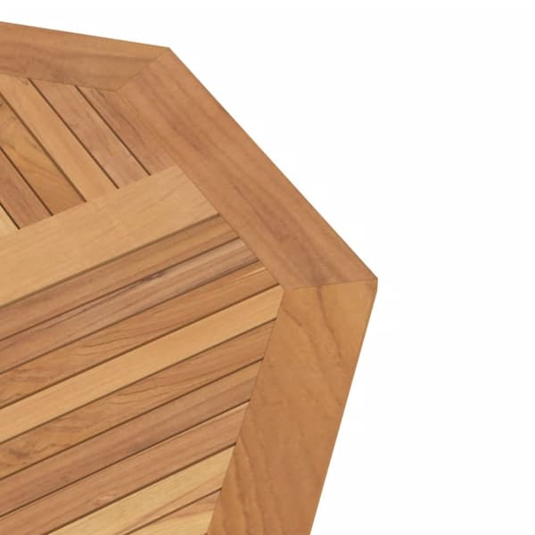 vidaXL Hopfällbart trädgårdsbord 110x110x75 cm massiv teak -  Utebord