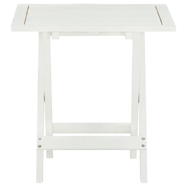 vidaXL bistrobord massivt akacietræ 46x46x47 cm -  Haveborde