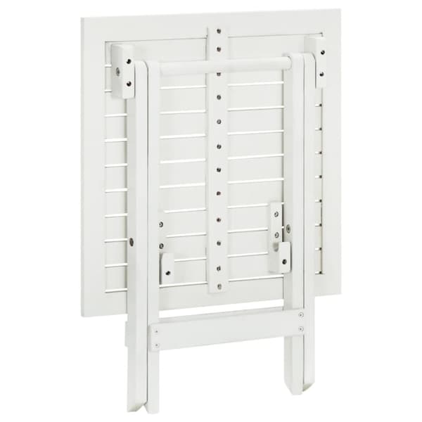 vidaXL bistrobord massivt akacietræ 46x46x47 cm -  Haveborde