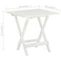 Miniatyrbillede 8 af 8: vidaXL bistrobord massivt akacietræ 46x46x47 cm -  Haveborde
