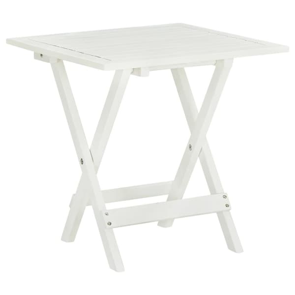 vidaXL bistrobord massivt akacietræ 46x46x47 cm -  Haveborde