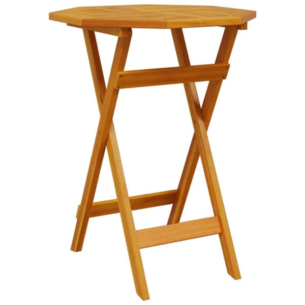 vidaXL foldbart havebord Ø60x75 cm massivt akacietræ -  Haveborde