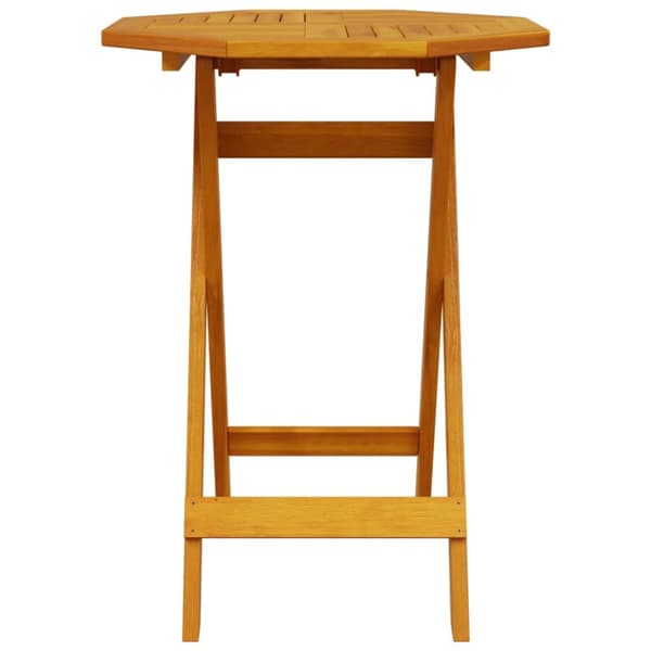 vidaXL foldbart havebord Ø60x75 cm massivt akacietræ - Haveborde