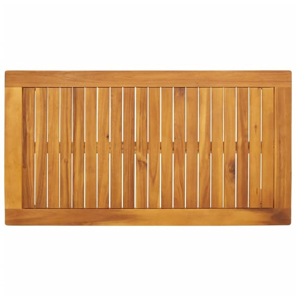 vidaXL havebord 100x55x45 cm massivt akacietræ - Haveborde
