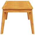 Miniatyrbillede 9 af 10: vidaXL havebord 100x55x45 cm massivt akacietræ -  Haveborde