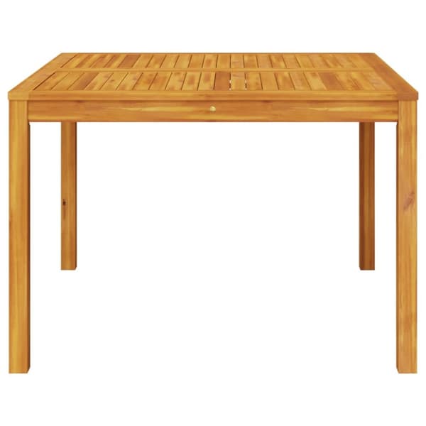 vidaXL havebord 110x110x75 cm massivt akacietræ -  Haveborde