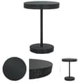 Miniatyrbillede 1 af 5: The Living Store havebord 75,5x106 cm polyrattan sort -  Haveborde