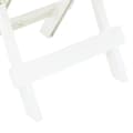 Miniatyrbillede 6 af 8: The Living Store foldbart havebord 45x43x50 cm plastik hvid -  Haveborde