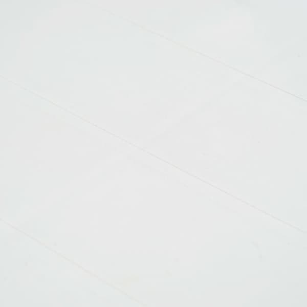 The Living Store havebord hvid 150 x 90 x 72 cm plastik rattanlook - Haveborde