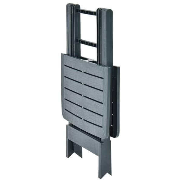 The Living Store foldbart havebord 79 x 72 x 70 cm plastik grøn - Haveborde