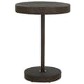 Miniatyrbillede 2 af 6: The Living Store havebord 75,5x106 cm polyrattan brun -  Haveborde