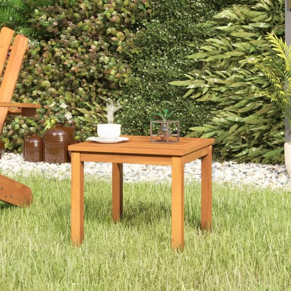 The Living Store sofabord 40x40x36 cm massivt akacietræ - Haveborde